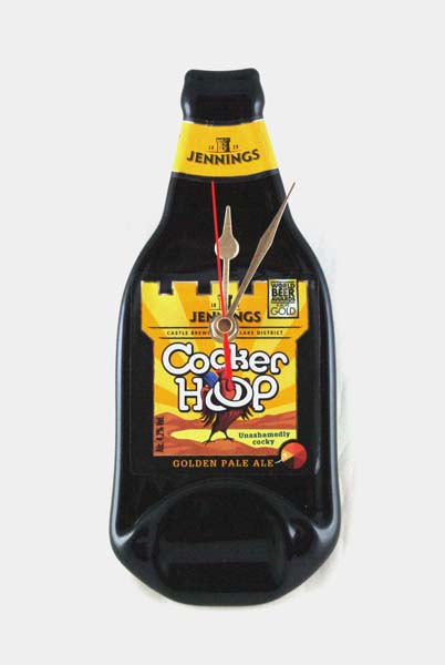Cocker Hoop bottle clock Cocker Hoop bottle clock